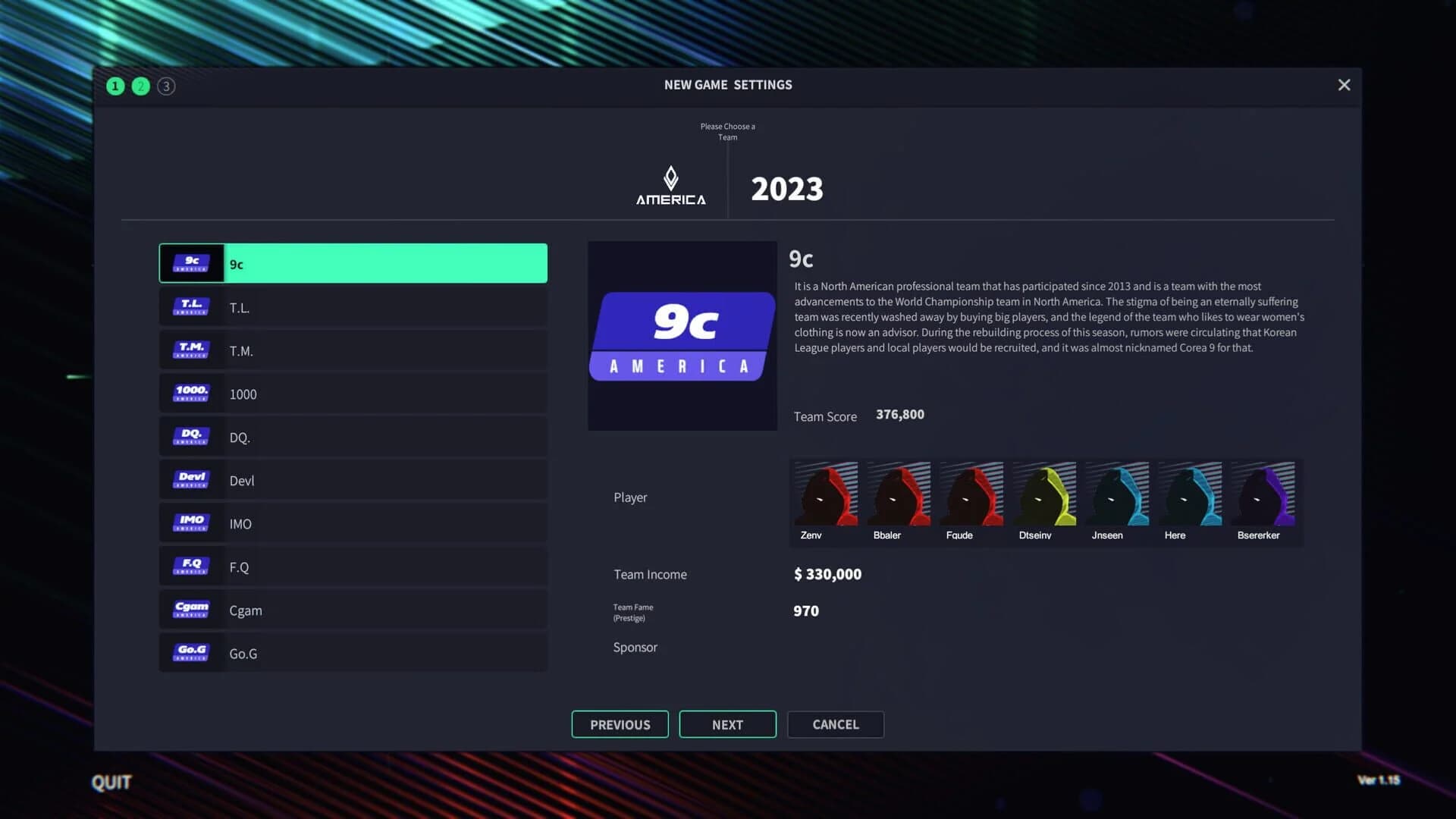 League Manager 2023 screenshot 3