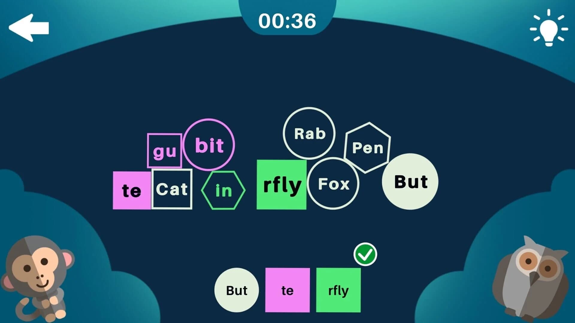 Learn Words: Use Syllables screenshot 2