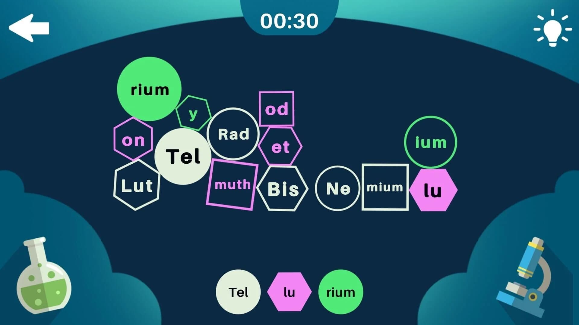 Learn Words: Use Syllables screenshot 1