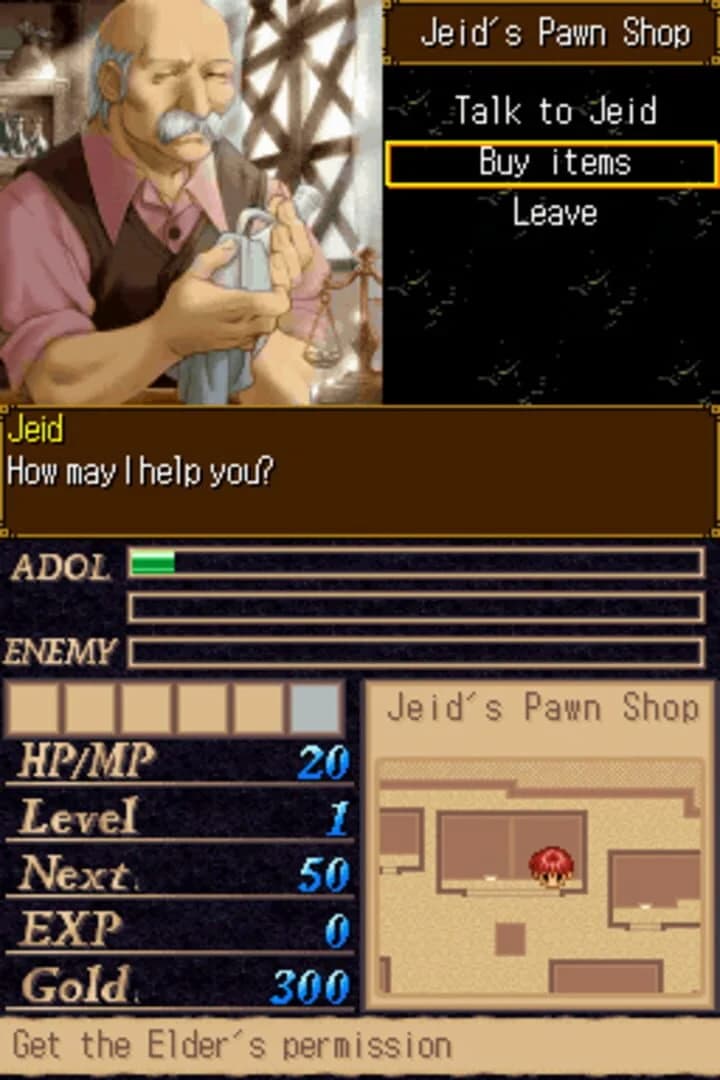 Legacy of Ys: Books I & II screenshot 1