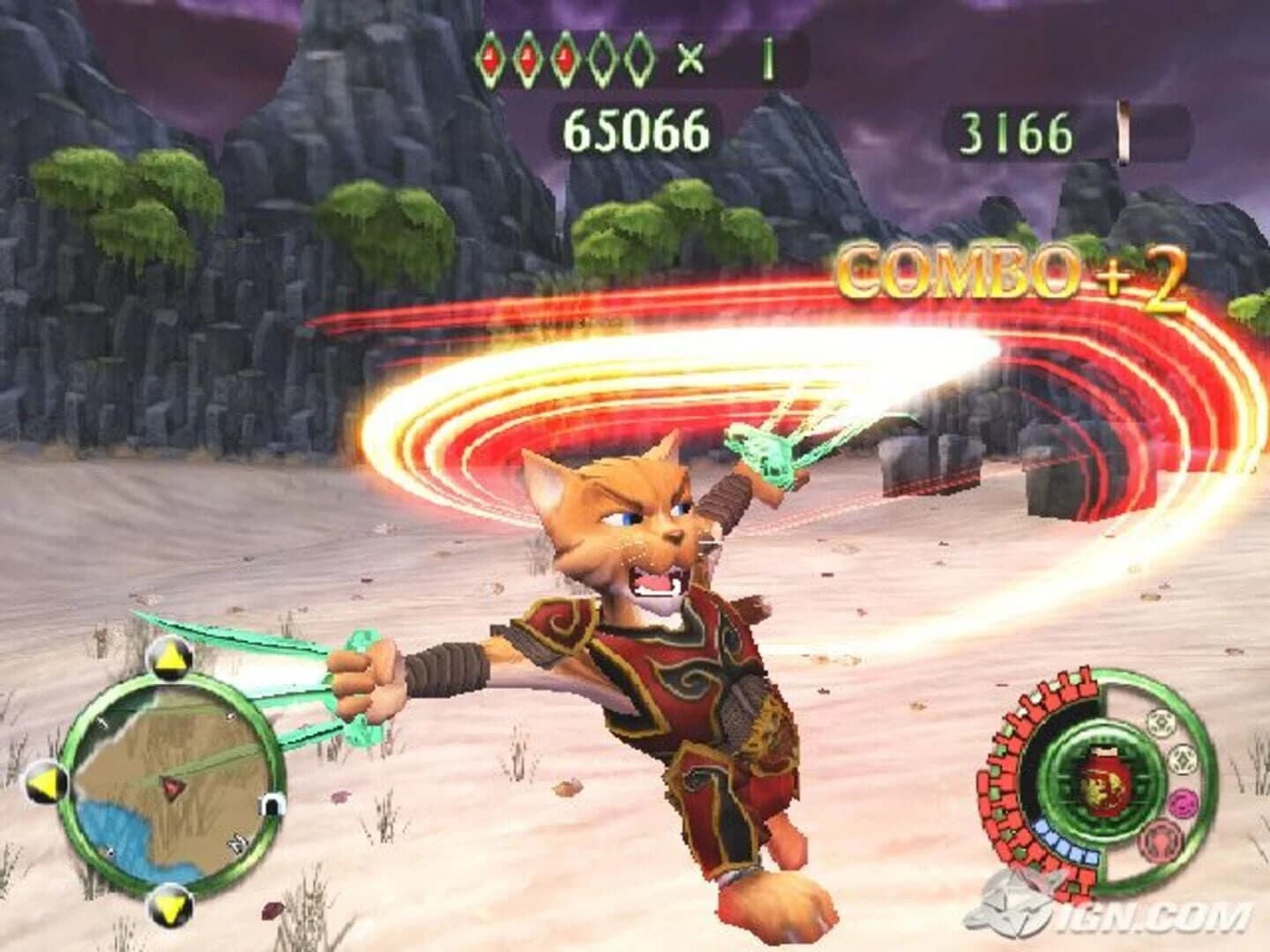 Legend of Kay screenshot 1