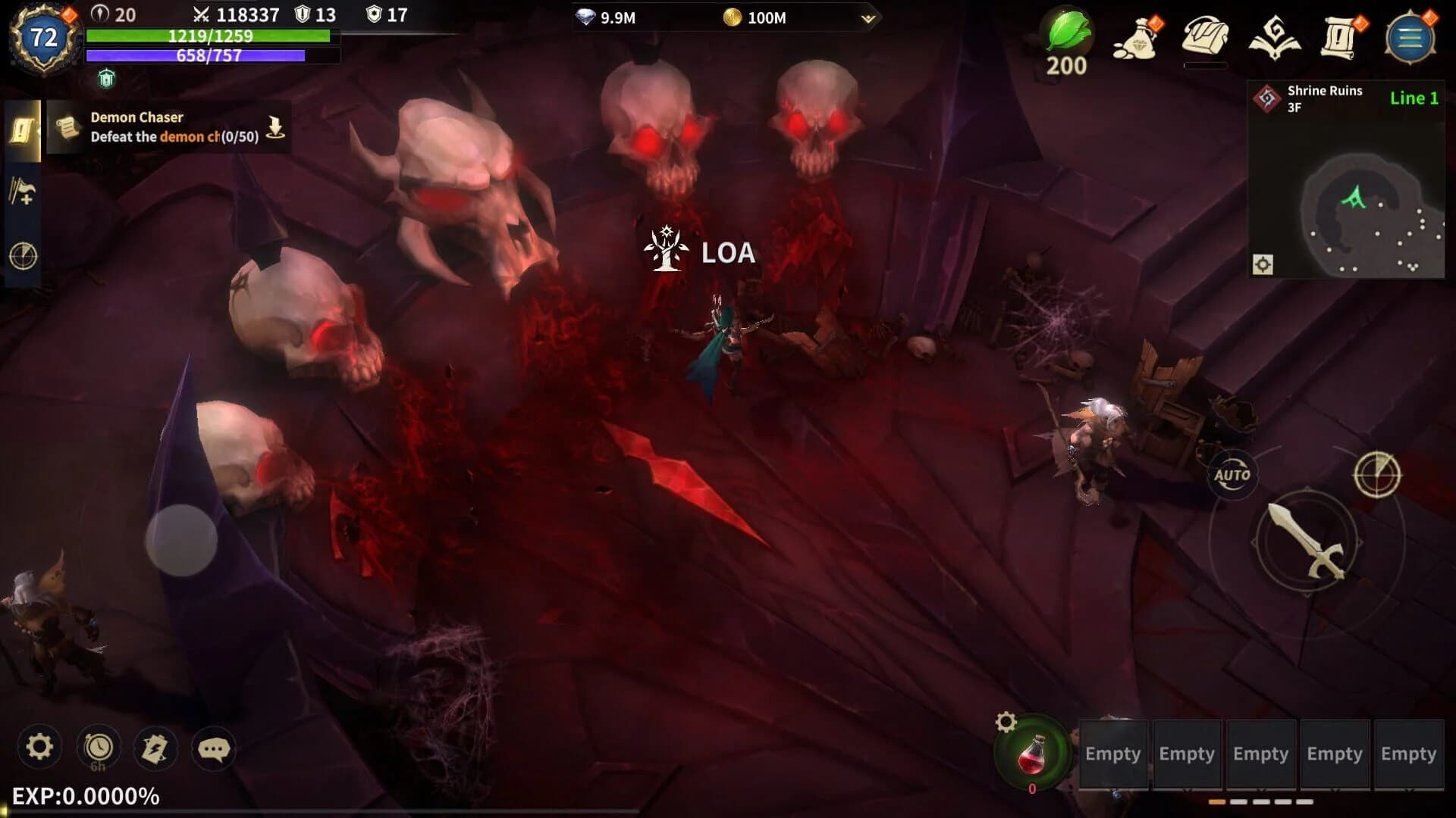 Legends of Aden screenshot 4