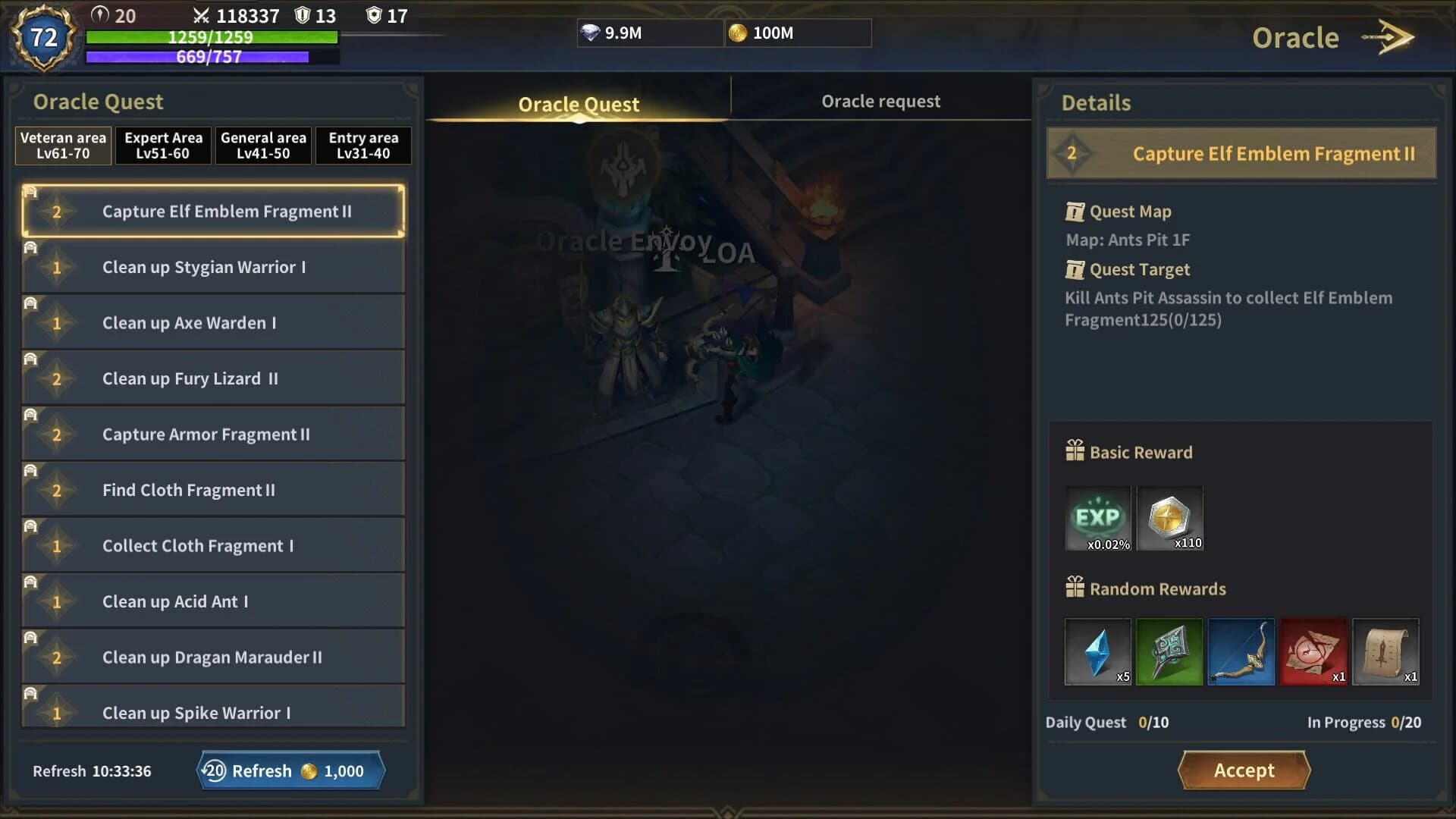 Legends of Aden screenshot 1