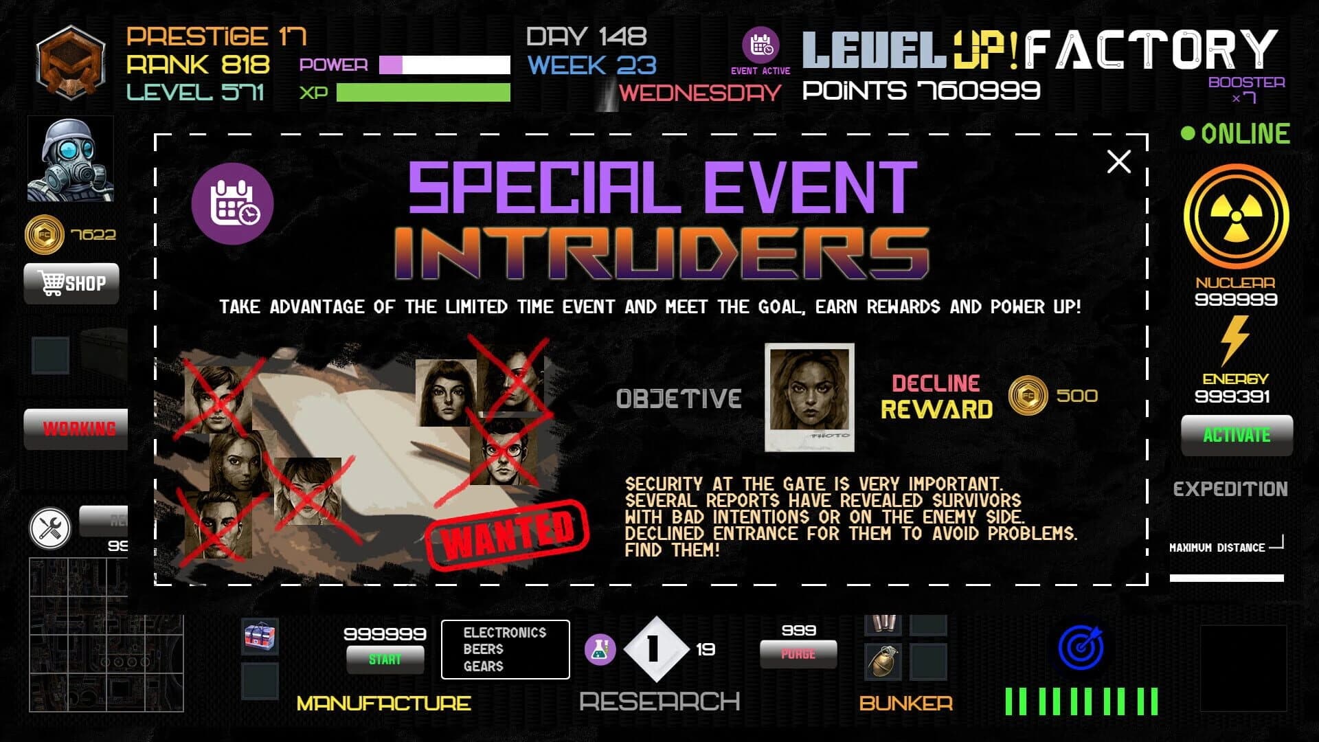 Level Up! Factory screenshot 3