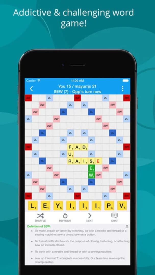 Lexulous Word Game screenshot 3