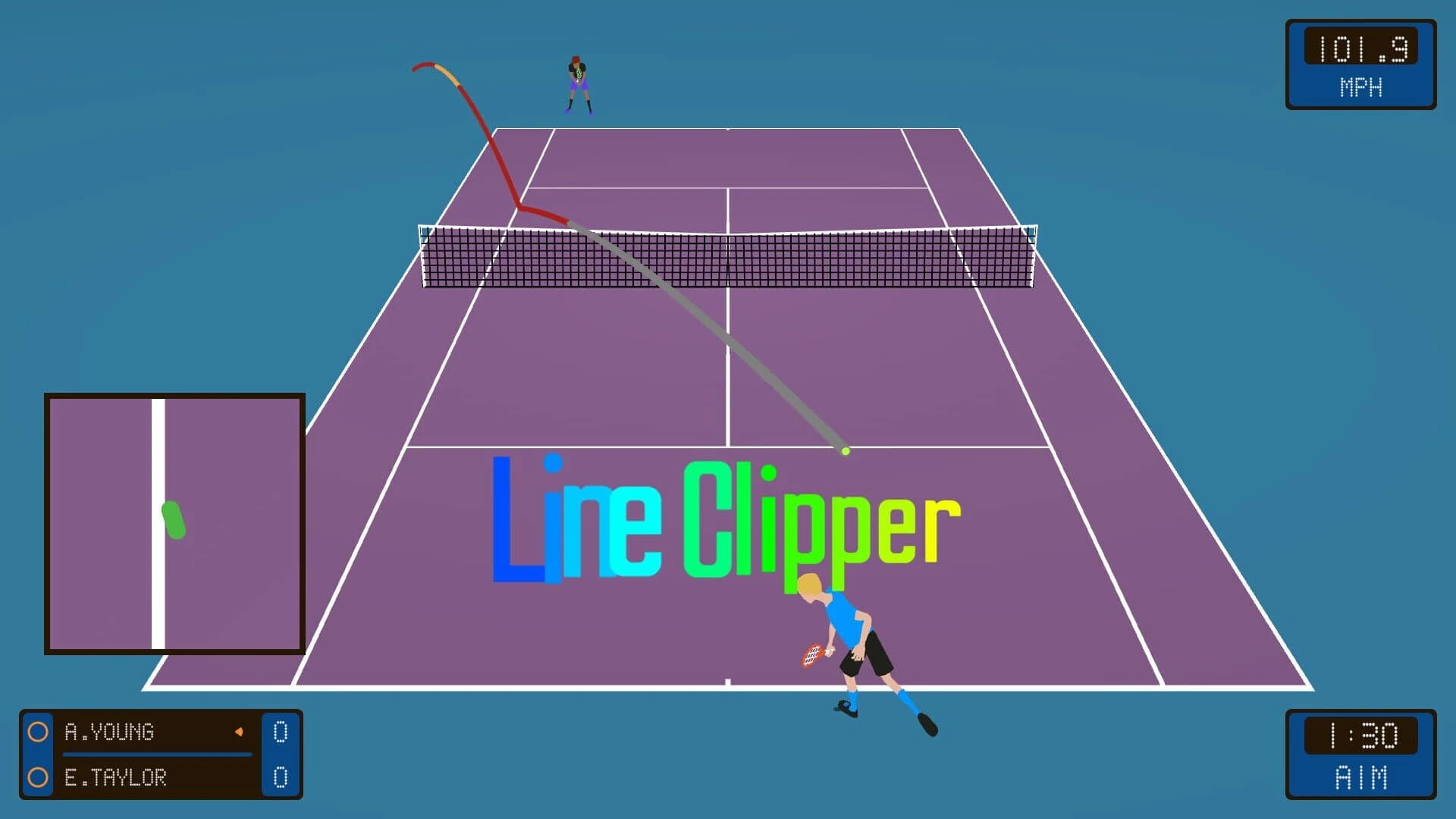 Line Clipper: Tennis Tactics screenshot 3