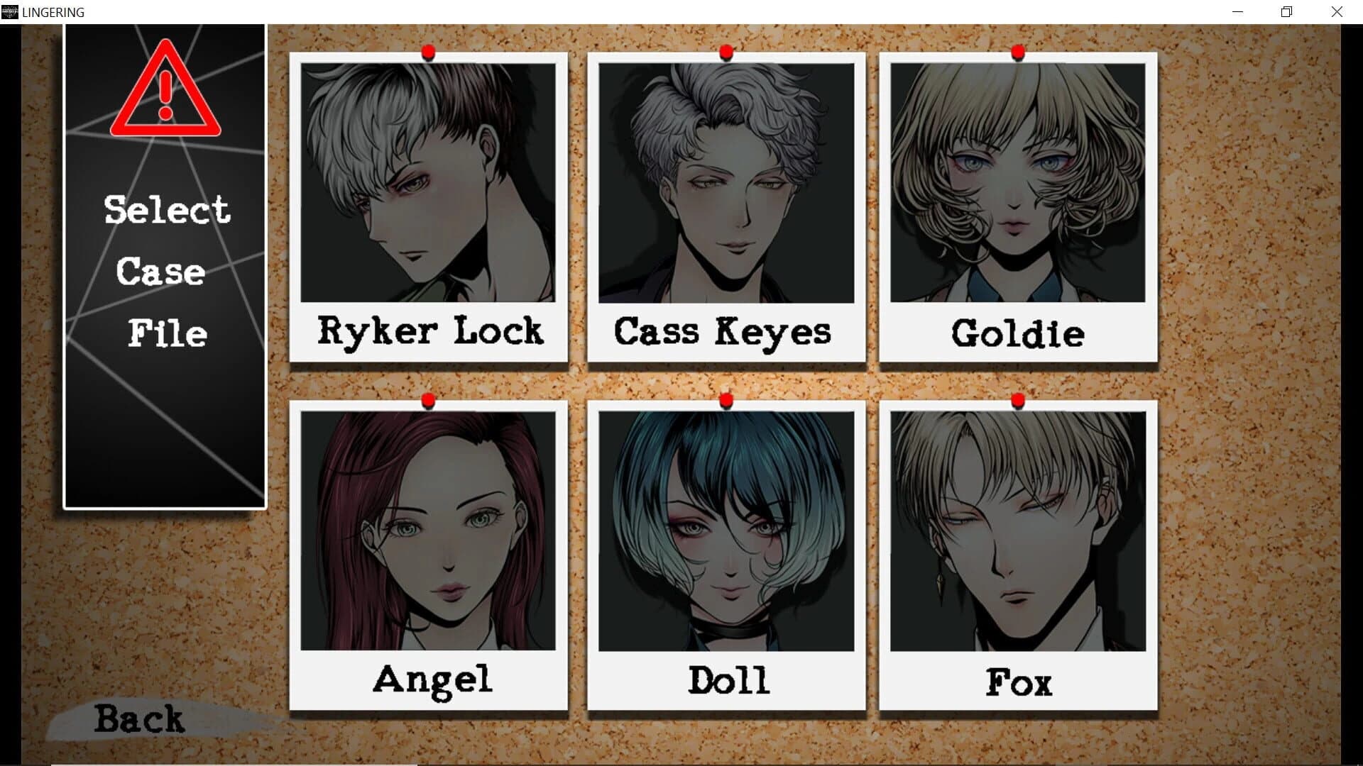 Lingering screenshot 1