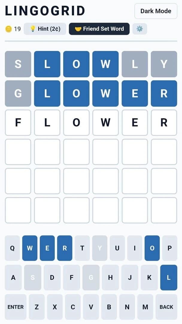 LingoGrid screenshot 2