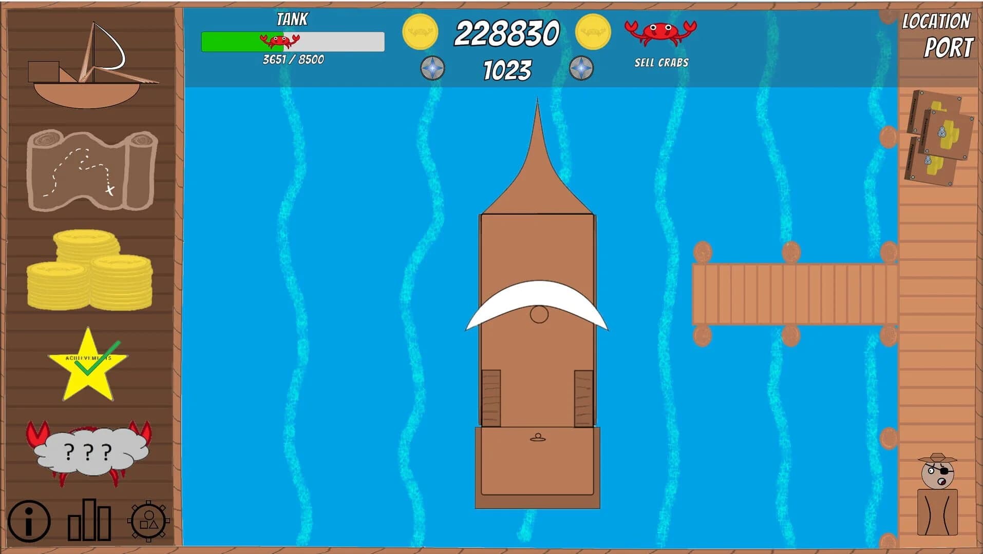 Little Crab Fisher screenshot 1