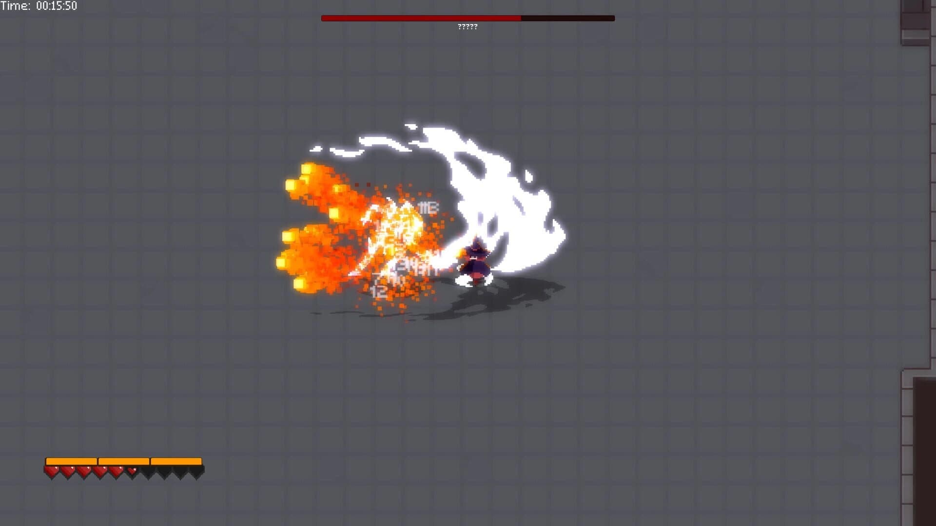 Little Fire Girl Fights Final Boss screenshot 3