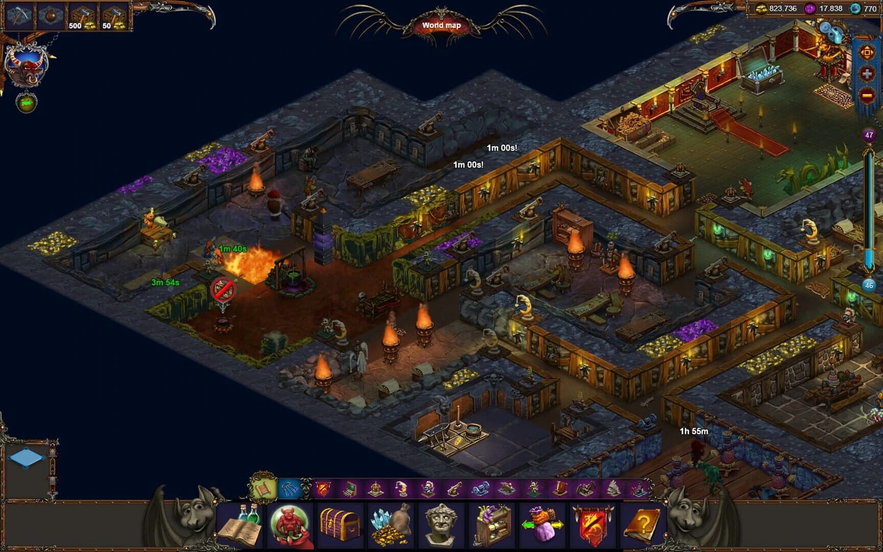 Little Imps: A Dungeon Builder screenshot 4