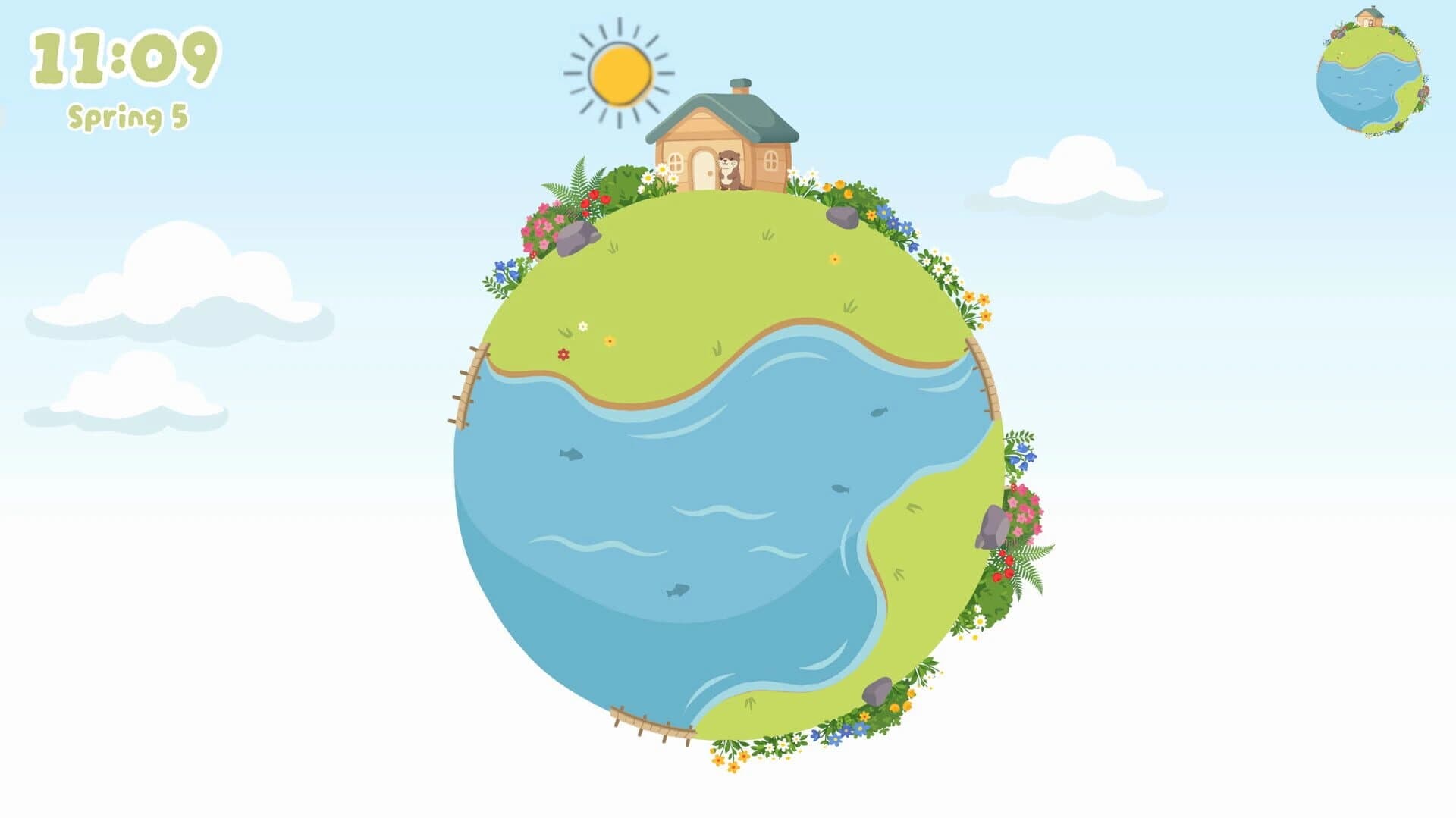 Little Otter's Fishing Life screenshot 1