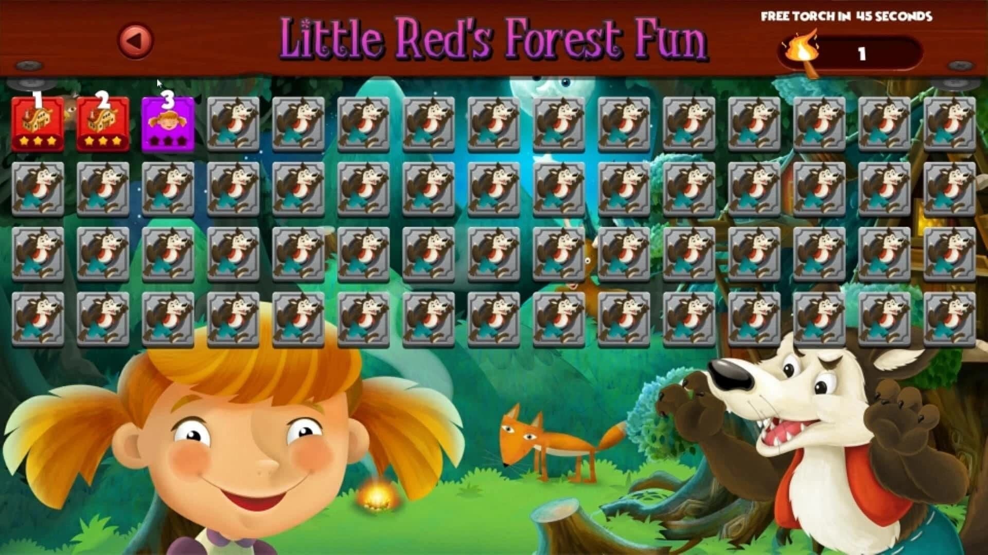 Little Reds Forest Fun screenshot 1
