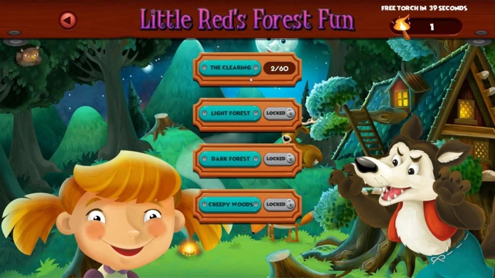 Little Reds Forest Fun screenshot 5