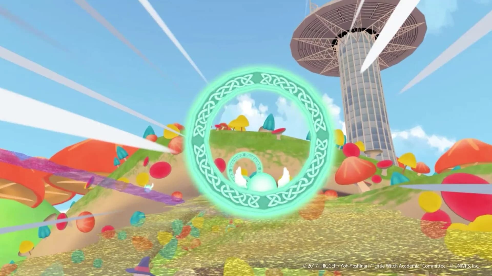 Little Witch Academia: VR Broom Racing screenshot 3