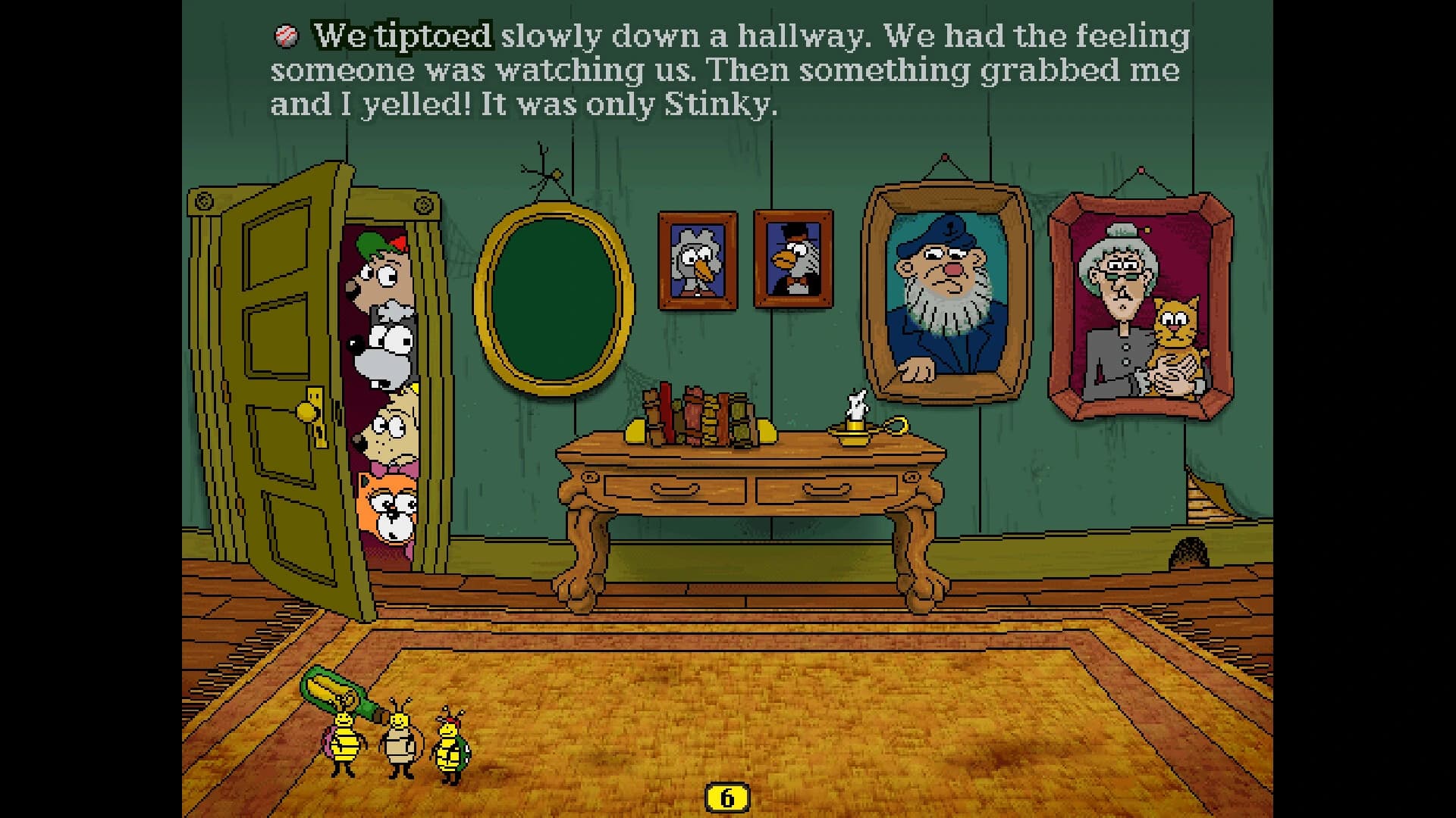 Living Books: Harry and the Haunted House screenshot 6