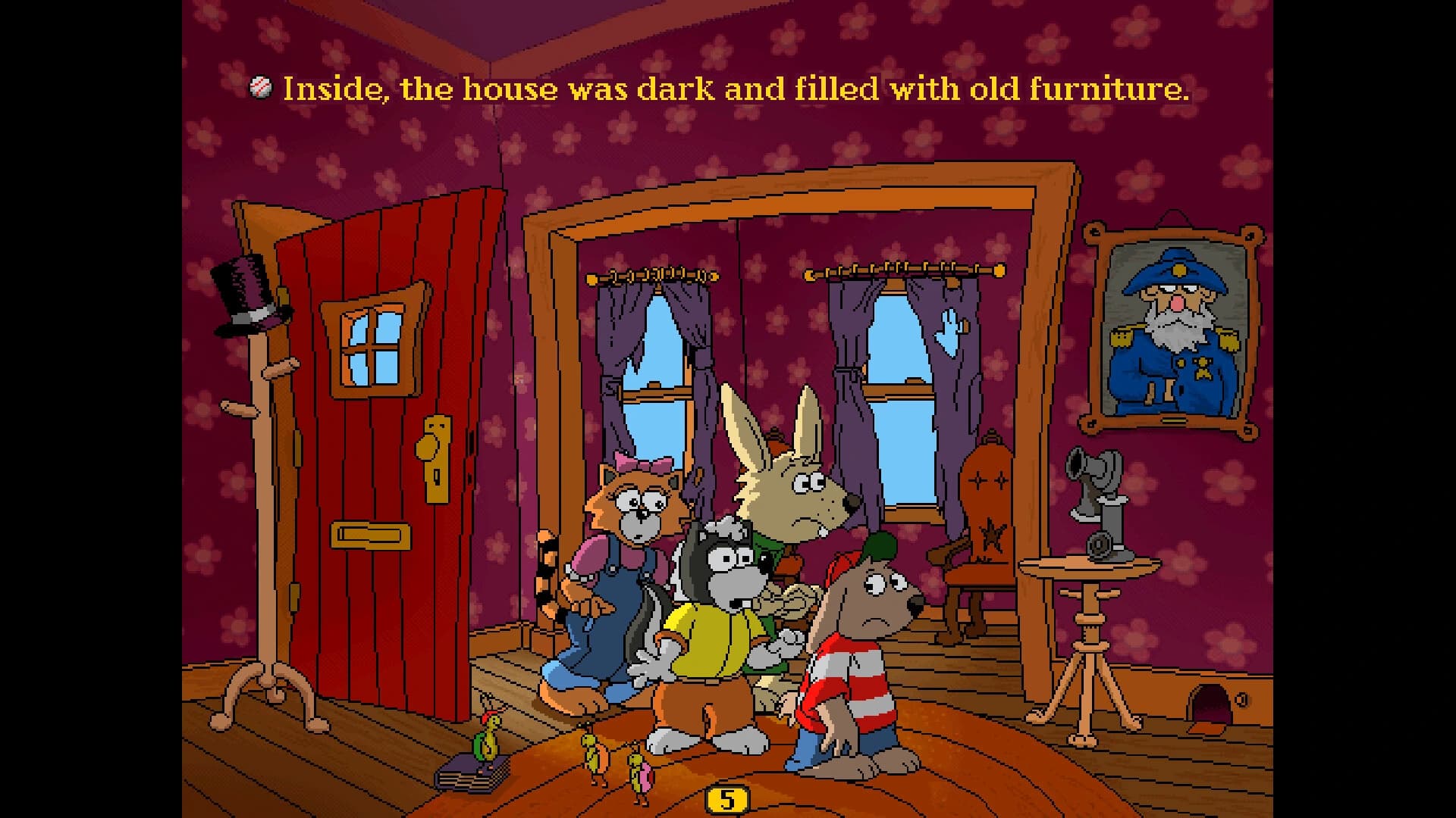 Living Books: Harry and the Haunted House screenshot 4