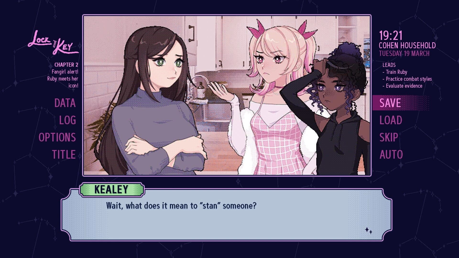 Lock & Key: A Magical Girl Mystery screenshot 3