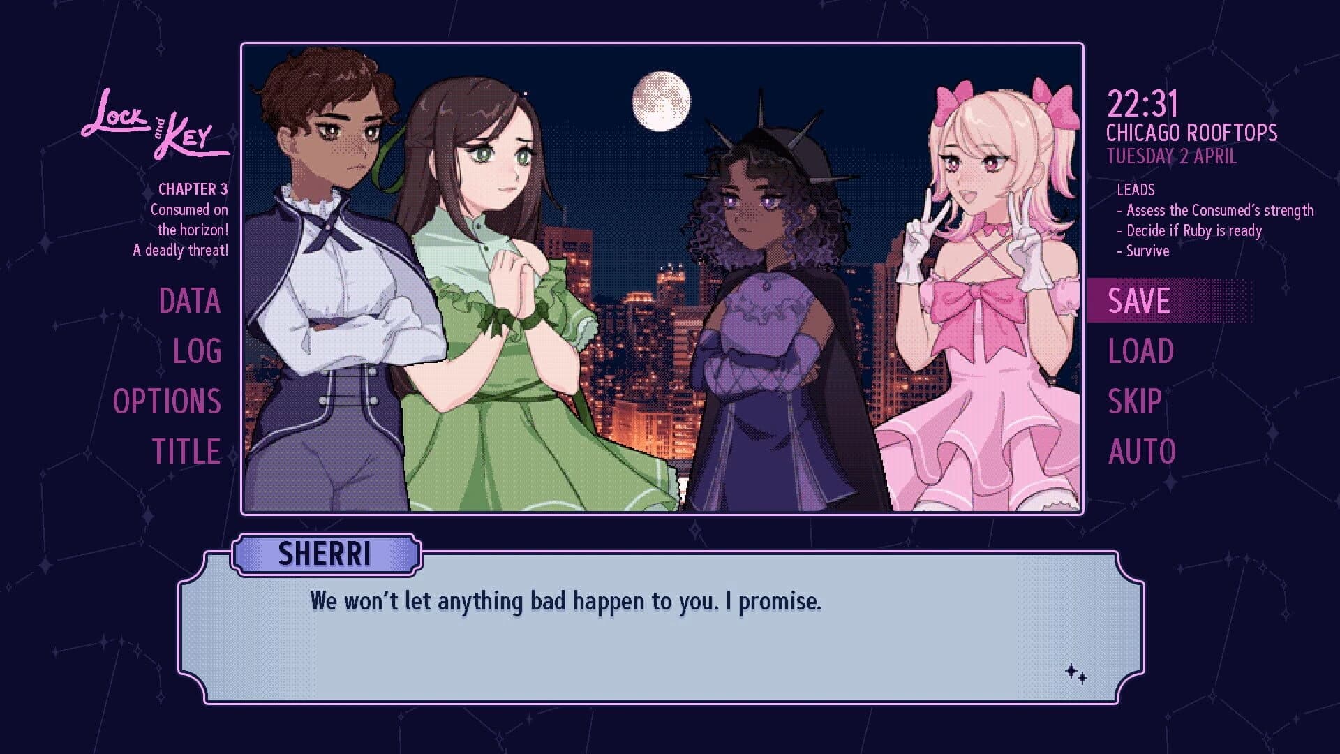 Lock & Key: A Magical Girl Mystery screenshot 4