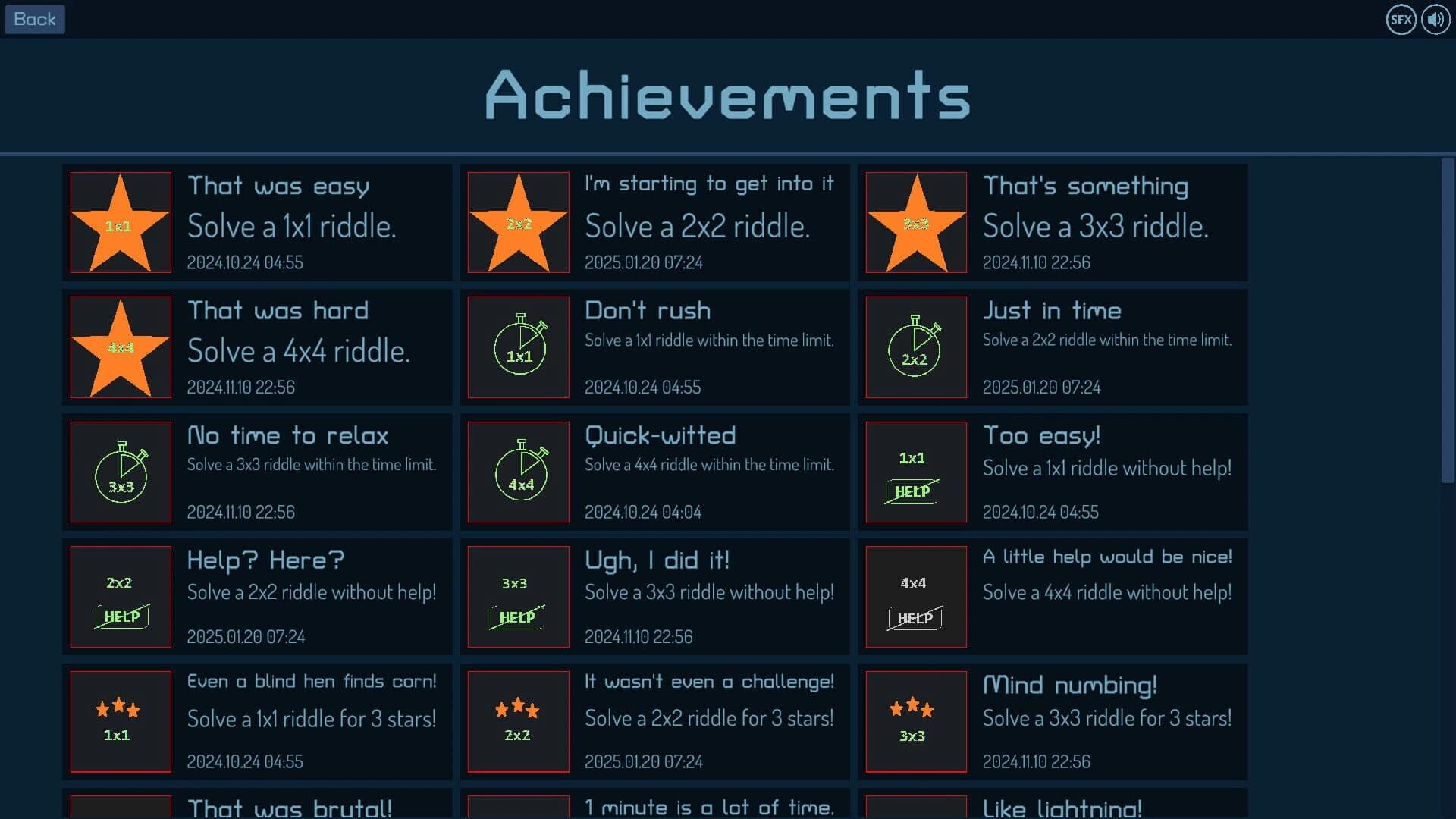Logic Grid Puzzle screenshot 5