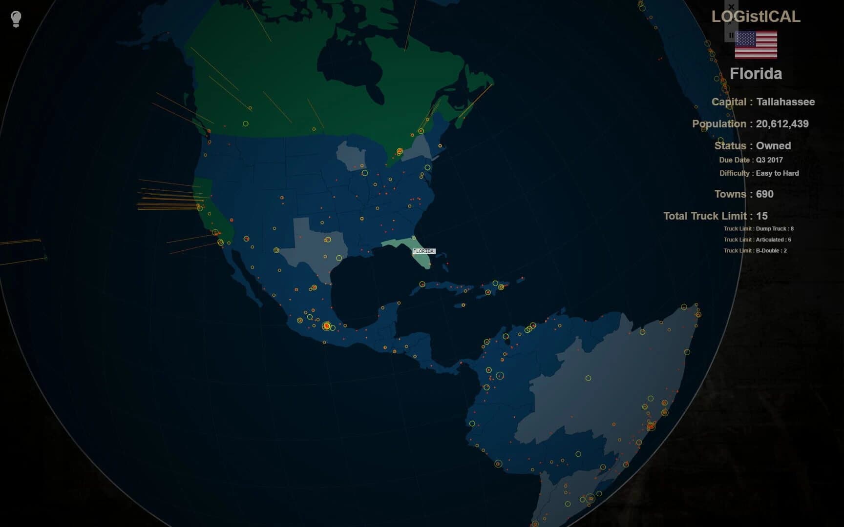 Logistical: USA - Florida screenshot 2