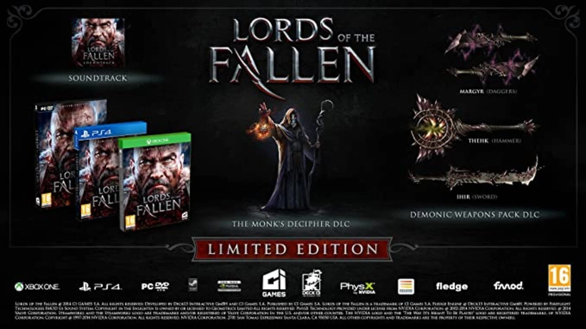 Lords of the Fallen: Limited Edition screenshot 1