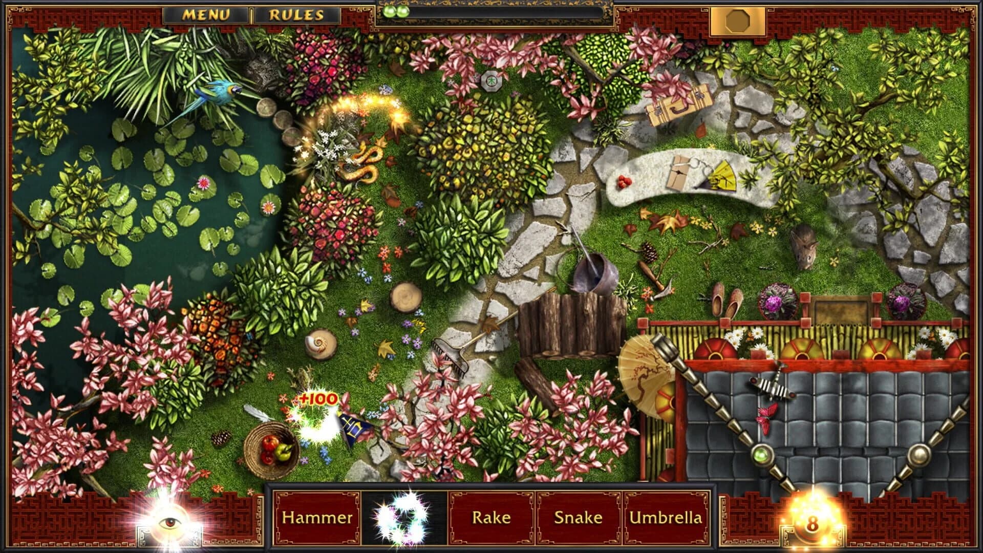 Lost Amulets: Mystic Land screenshot 1