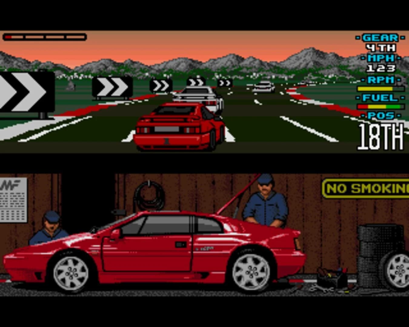 Lotus Esprit Turbo Challenge screenshot 4