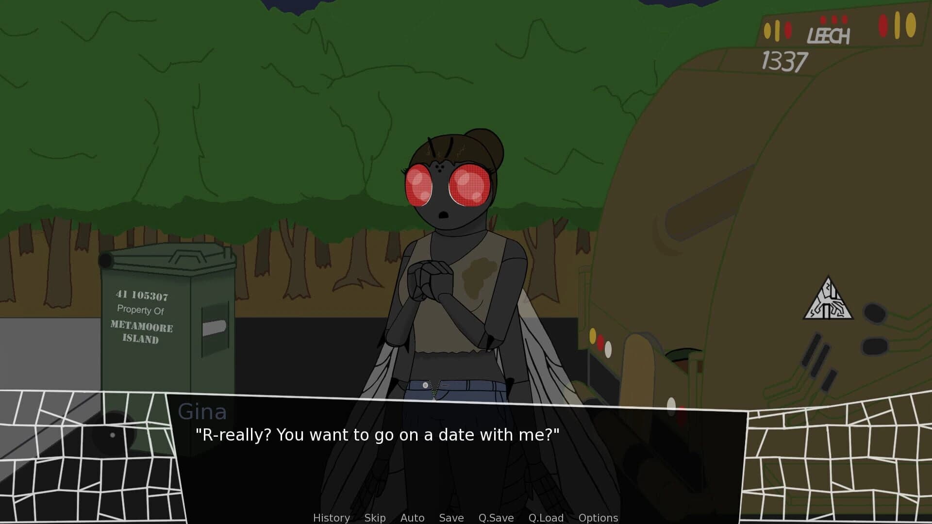 Lovebugz: An Anthro Insect Dating Sim screenshot 3