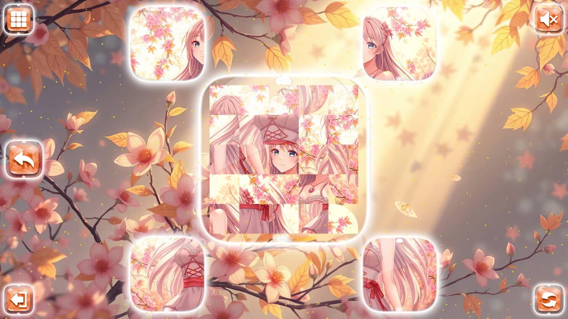 Lovely Anime Puzzle: Autumn screenshot 3