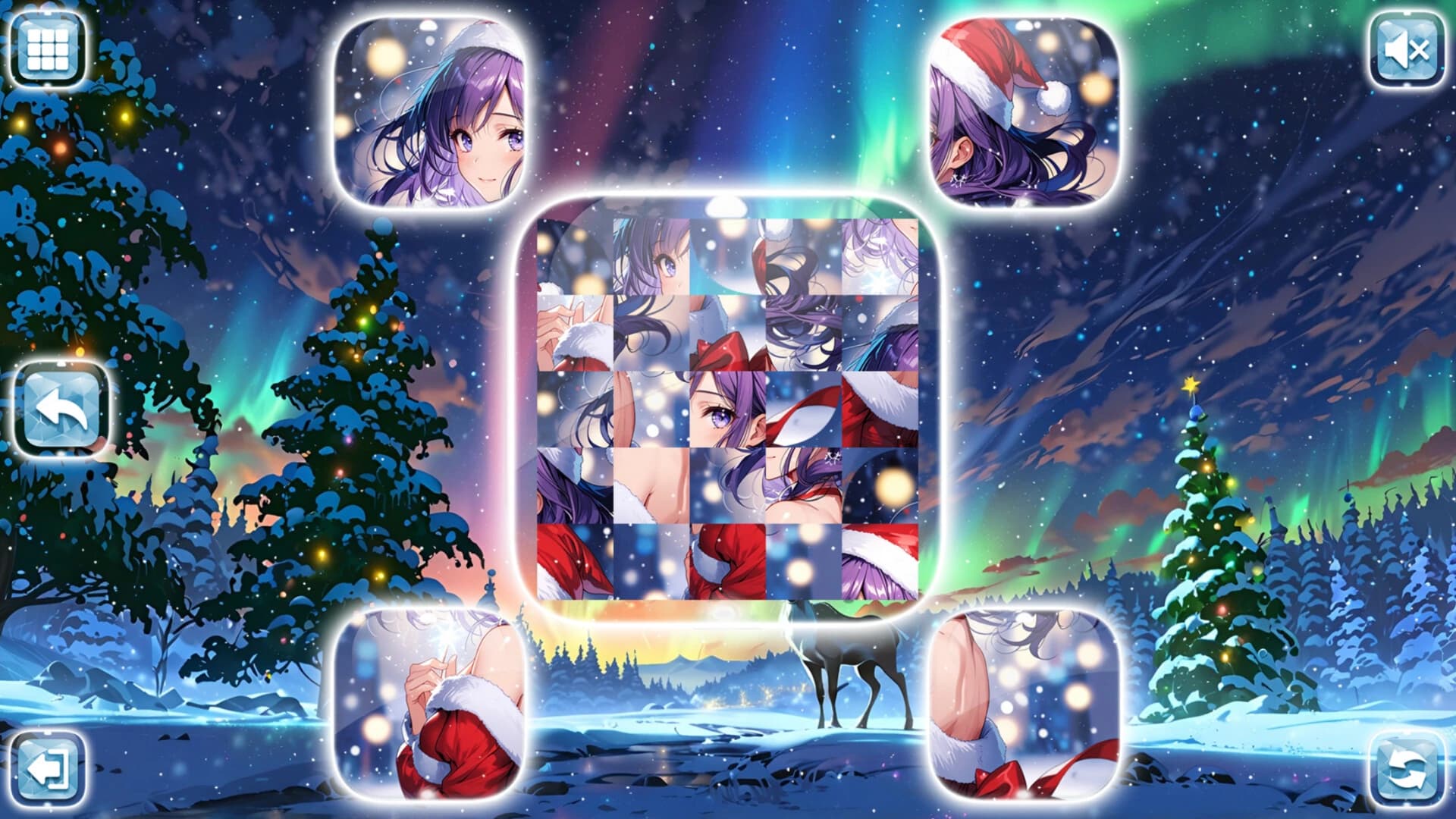 Lovely Anime Puzzle: Christmas screenshot 5