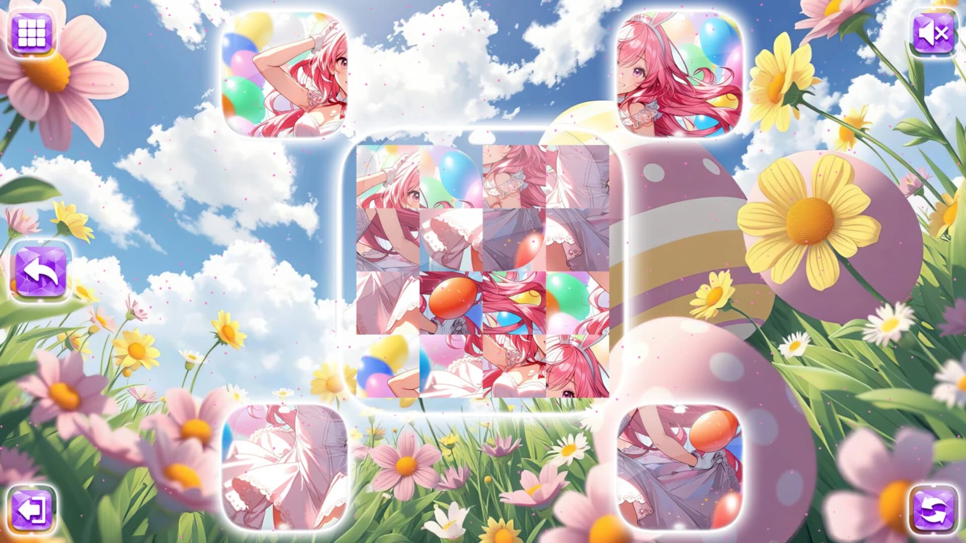 Lovely Anime Puzzle: Easter screenshot 5