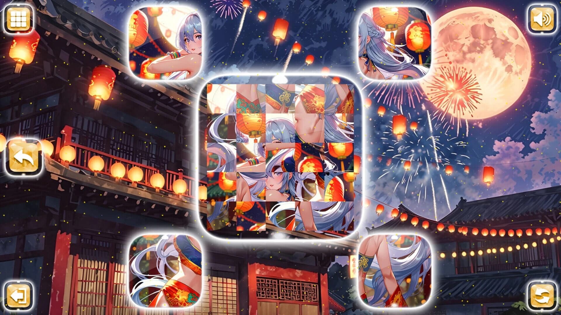 Lovely Anime Puzzle: Lunar screenshot 4
