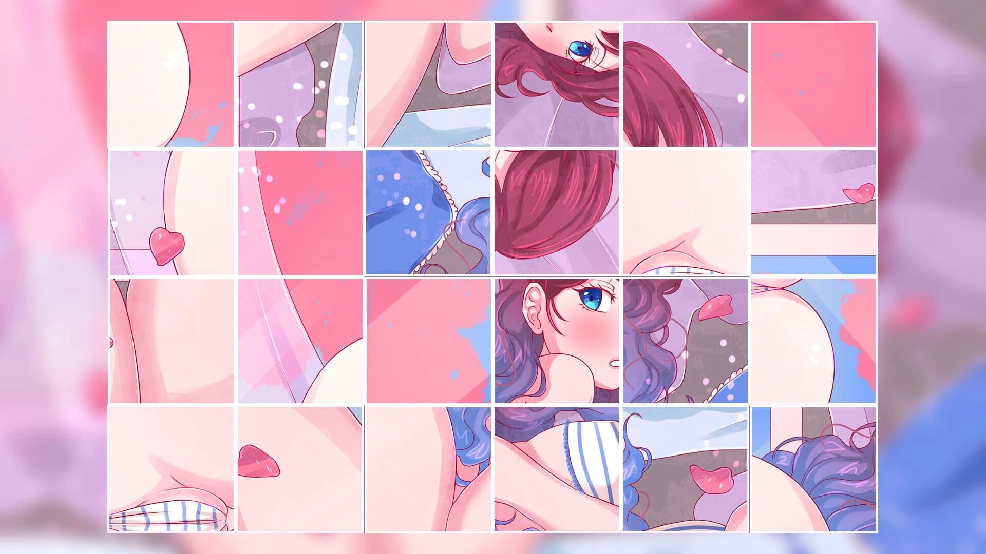 Lovely Girl Puzzle screenshot 2