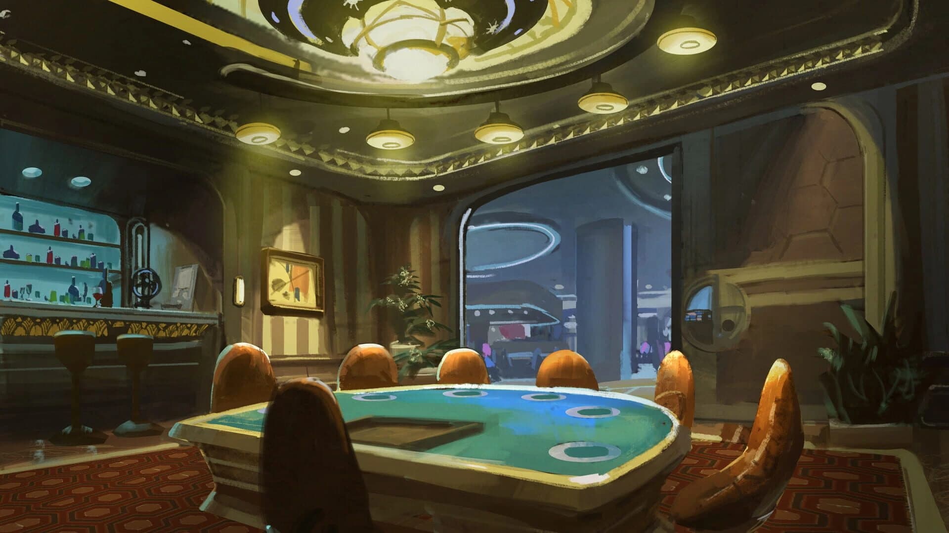 Lucky Night: Texas Hold'em VR screenshot 2