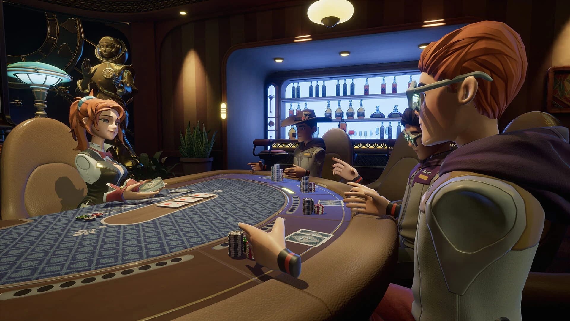 Lucky Night: Texas Hold'em VR screenshot 1
