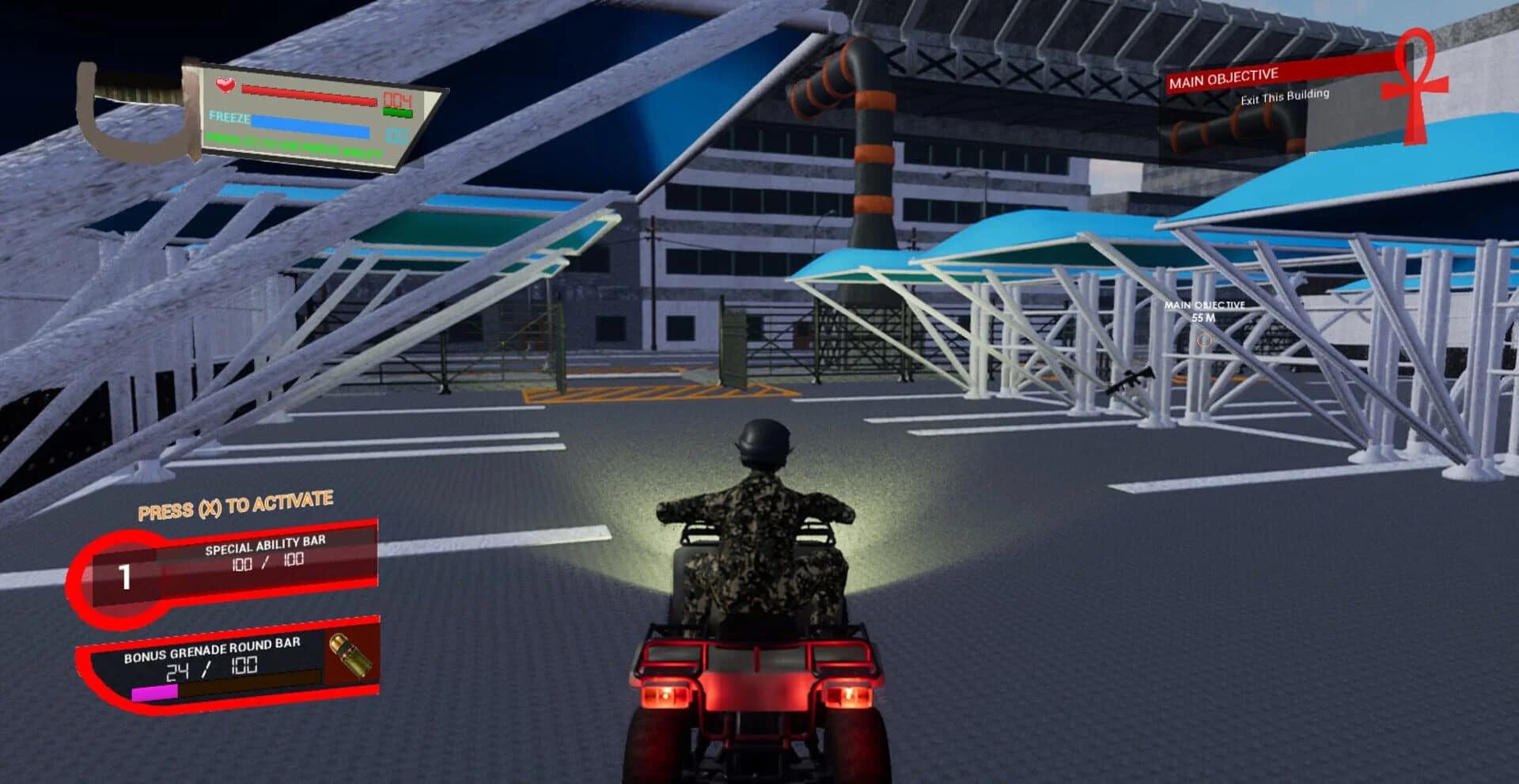 Lucky Pikinini: Zombie Rampage screenshot 1