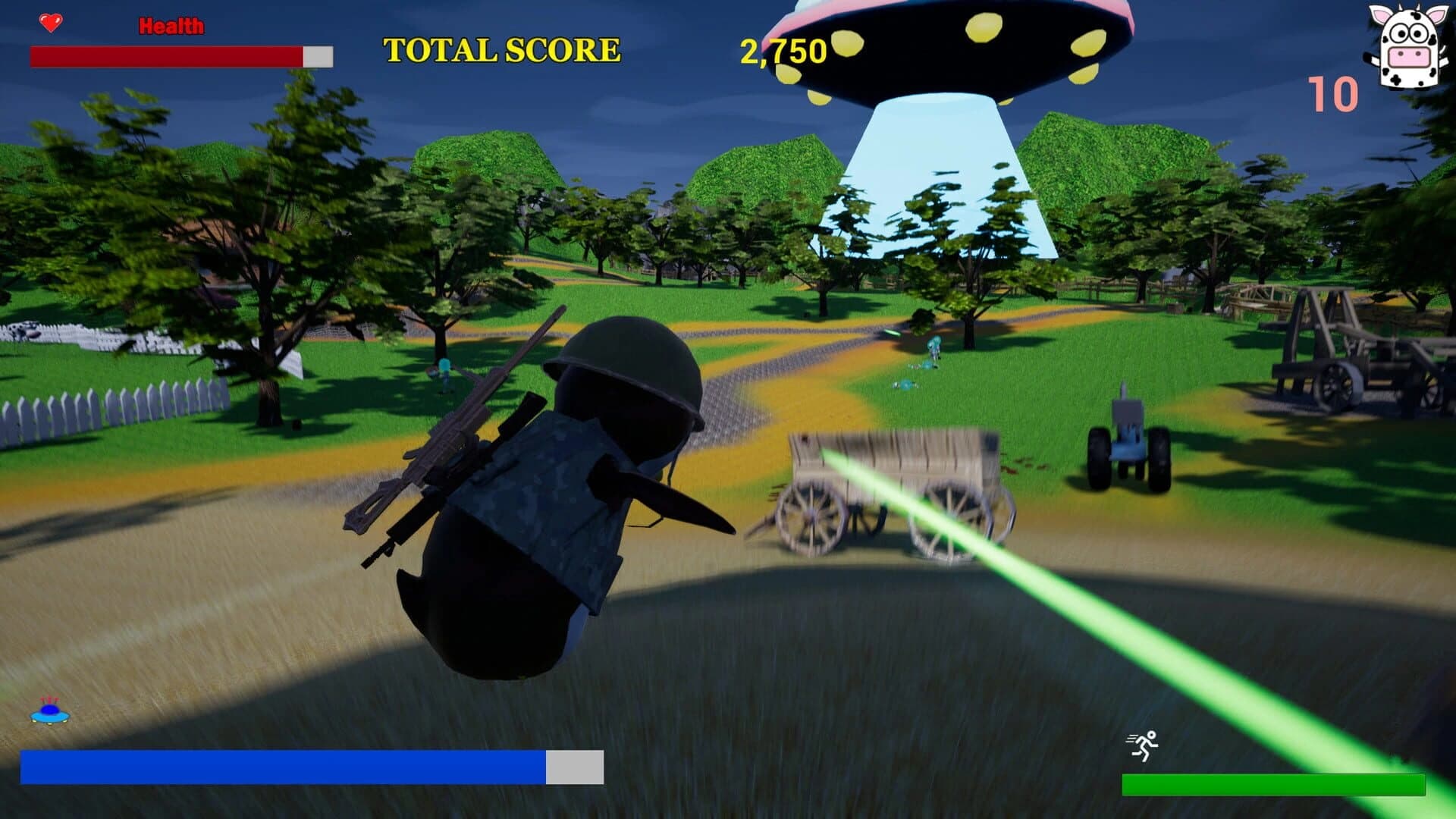 Lucky VS Aliens screenshot 5