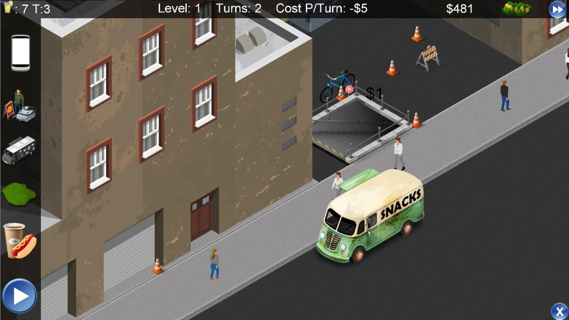 Lunch Truck Tycoon screenshot 1