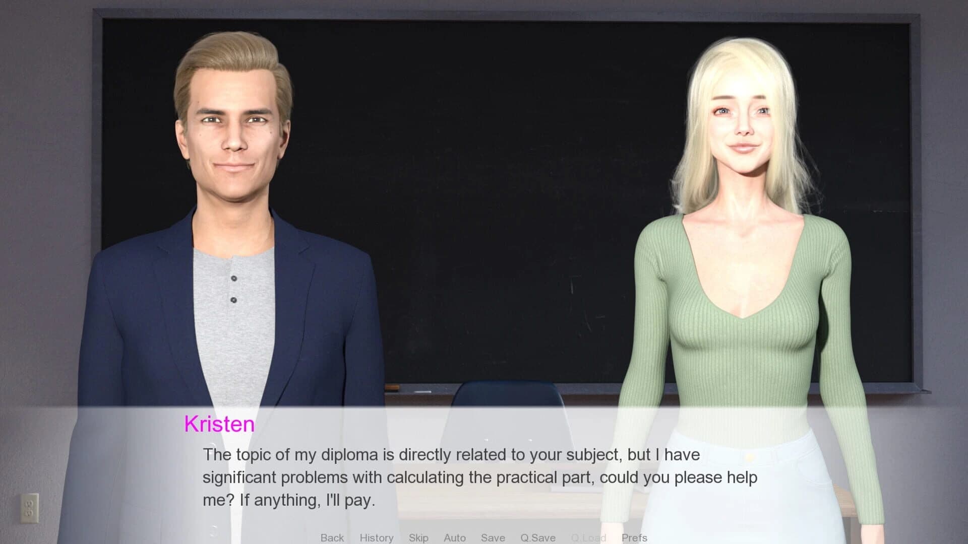 Lustful Professor screenshot 1