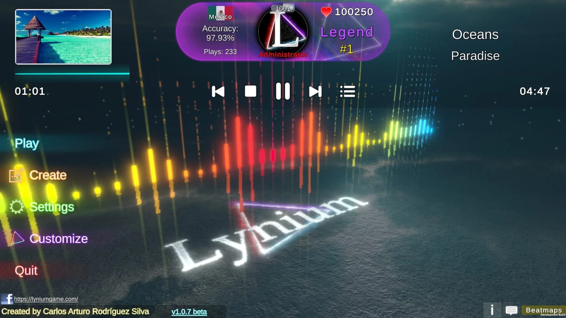 Lynium screenshot 1