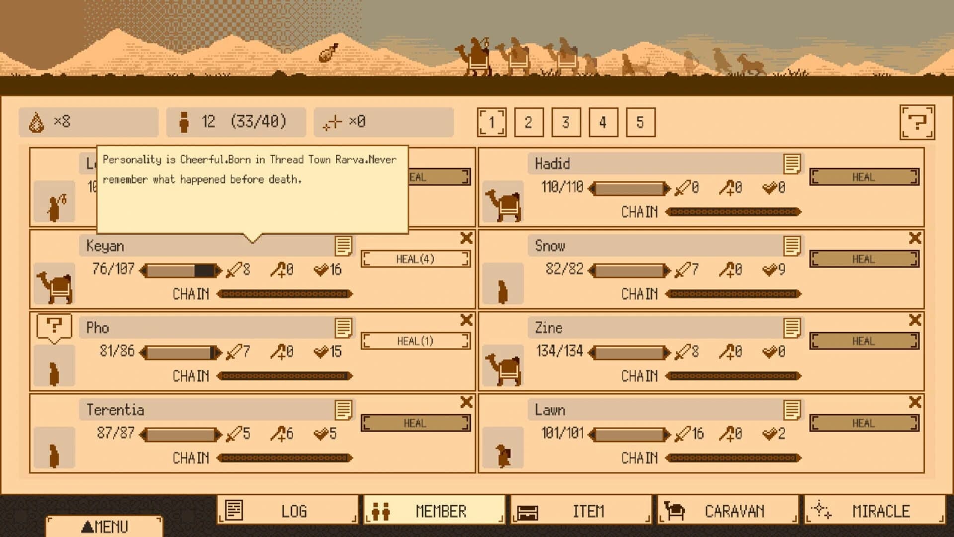 Maboroshi Caravan screenshot 4