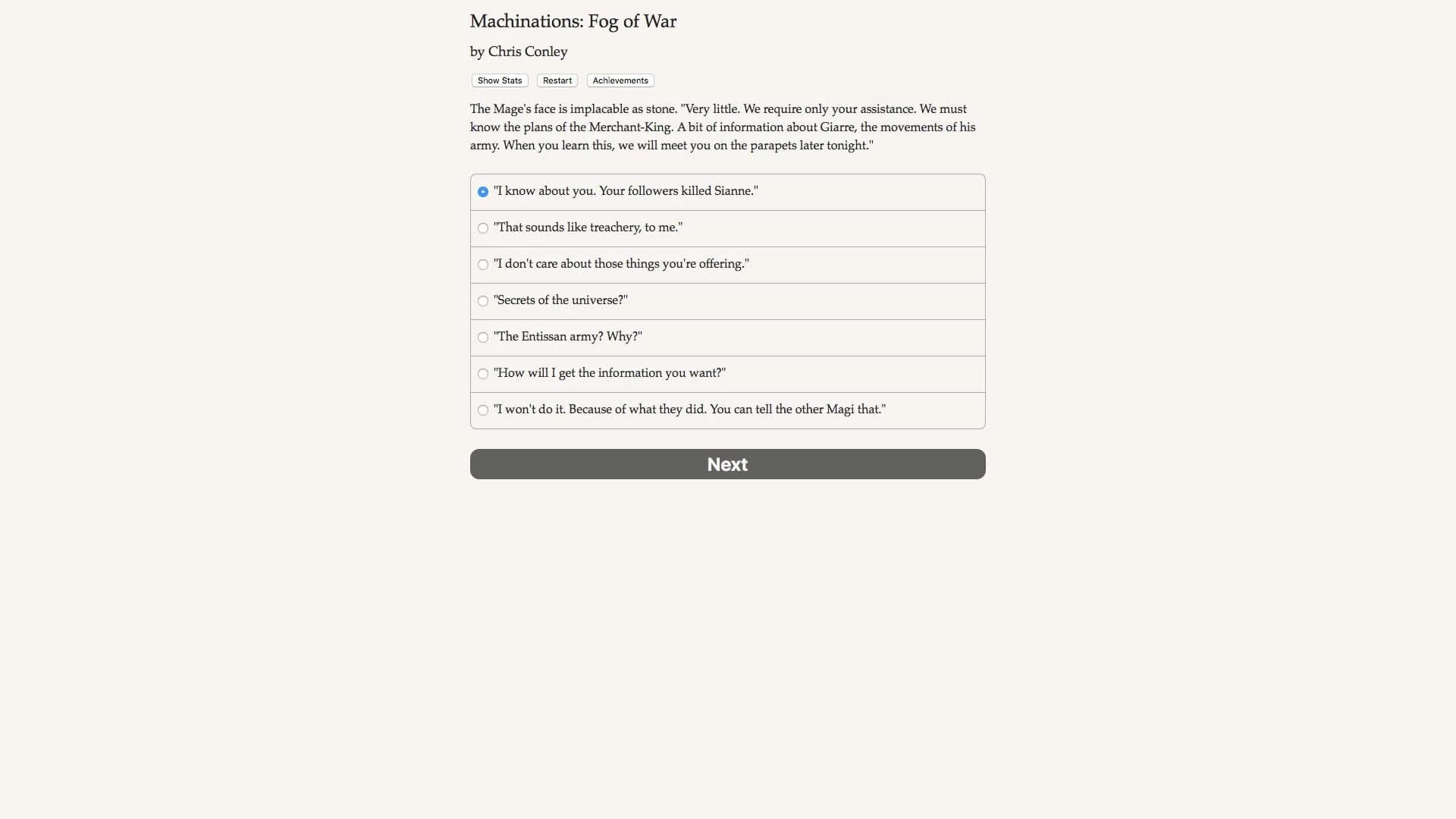 Machinations: Fog of War screenshot 5