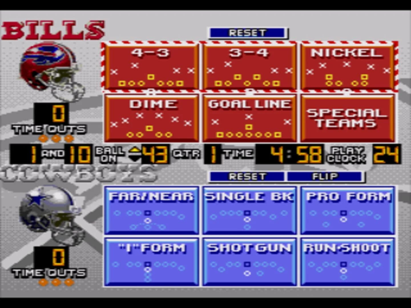 Madden NFL 95 screenshot 3