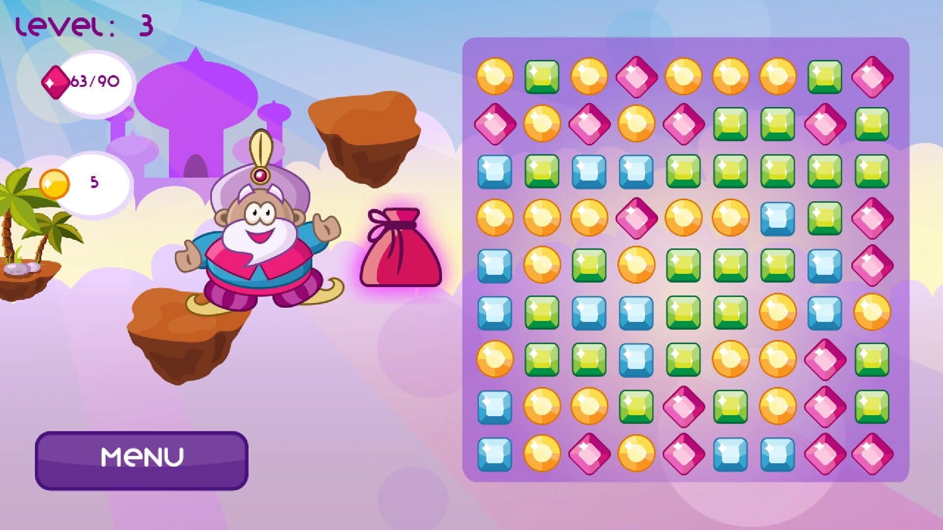 Magic Gems screenshot 2