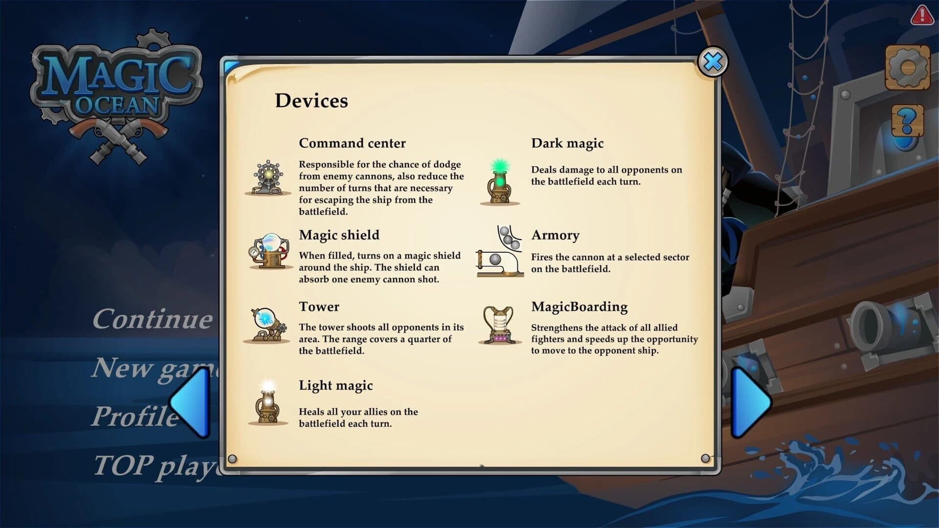 Magic Ocean: Multiplayer Roguelike screenshot 3