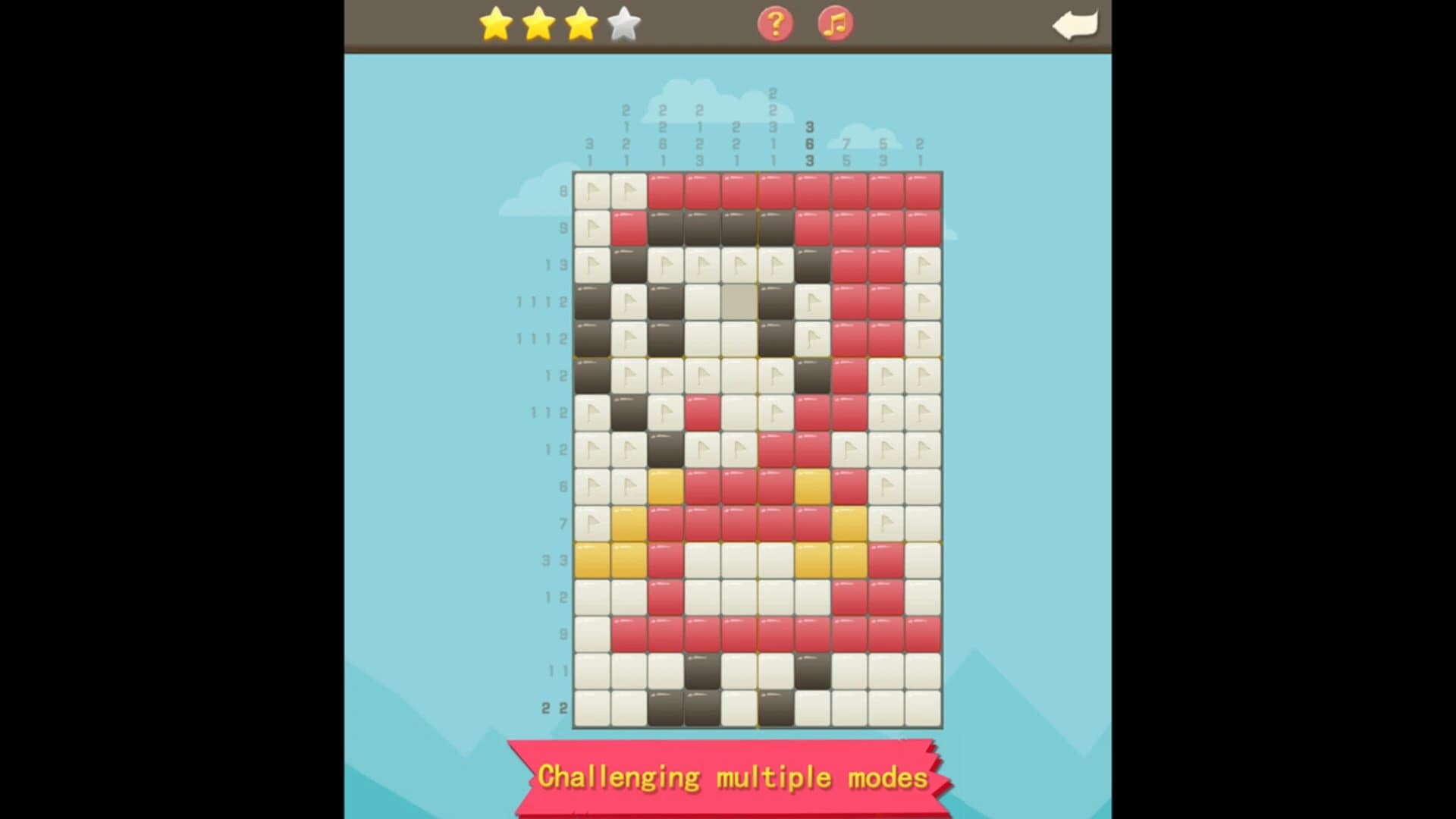 Magic Pixel Picross screenshot 1