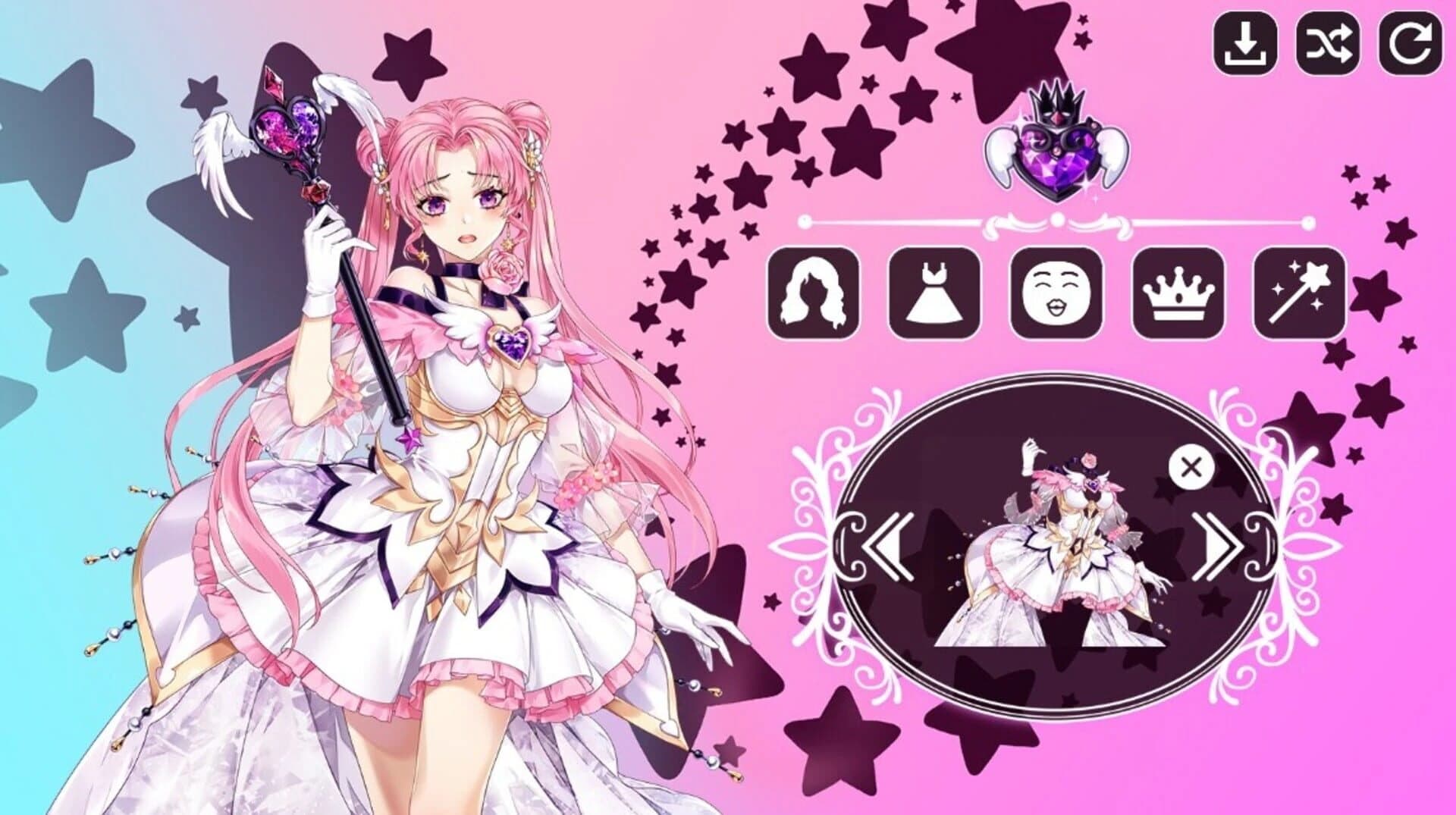 Magical Girl Creator screenshot 2