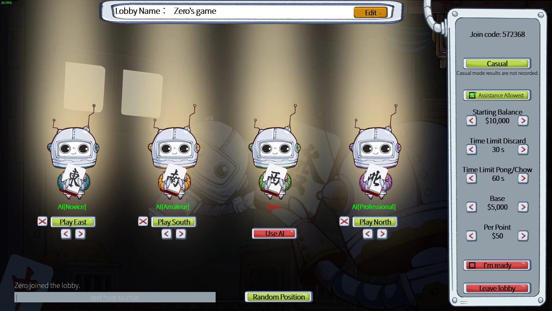 Mahjong 16 TW screenshot 1