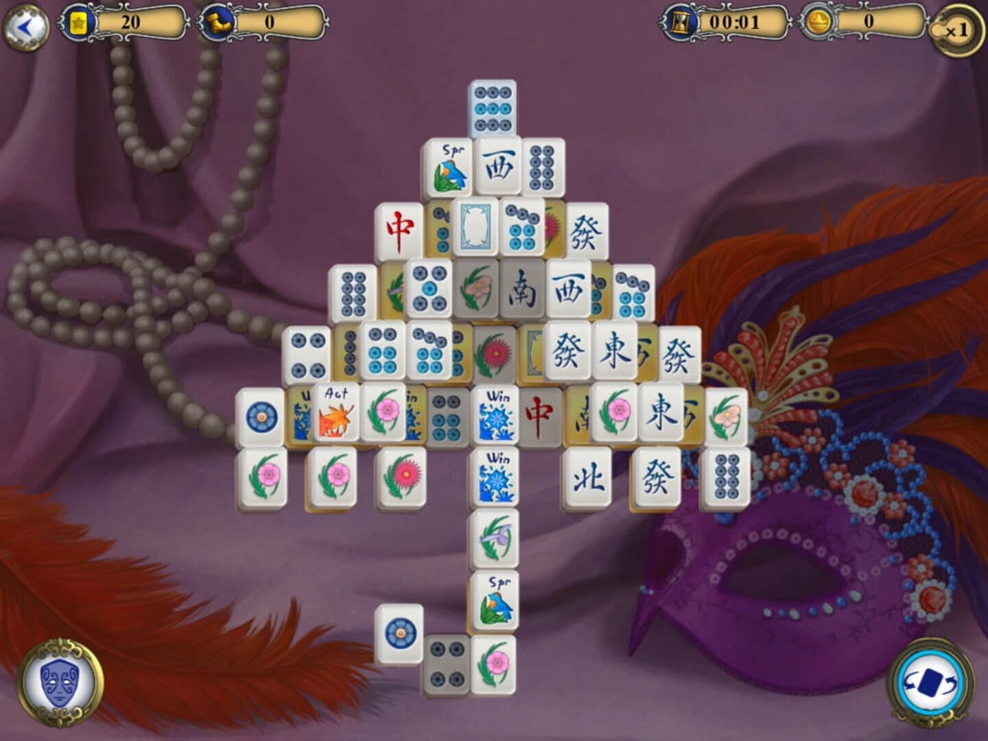 Mahjong Carnaval screenshot 2